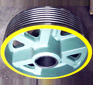 Traction sheave
