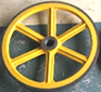 Handrail drive roller
